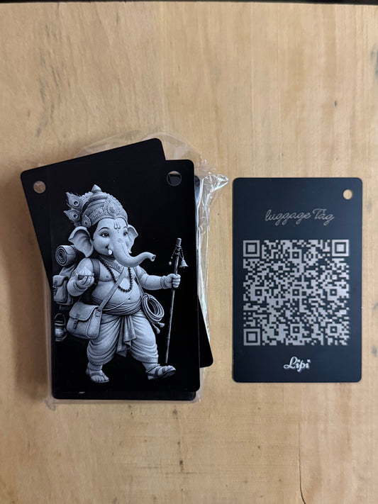 Personalized Metal Luggage Tag: The Essential Travel Companion to Never Lose Your Bag Again - Lipi