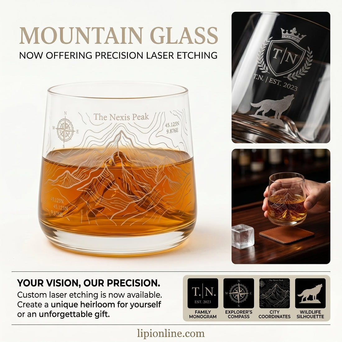 Reaching the Peak: Why the Summit Topographical Whiskey Glass Belongs in Your Lounge