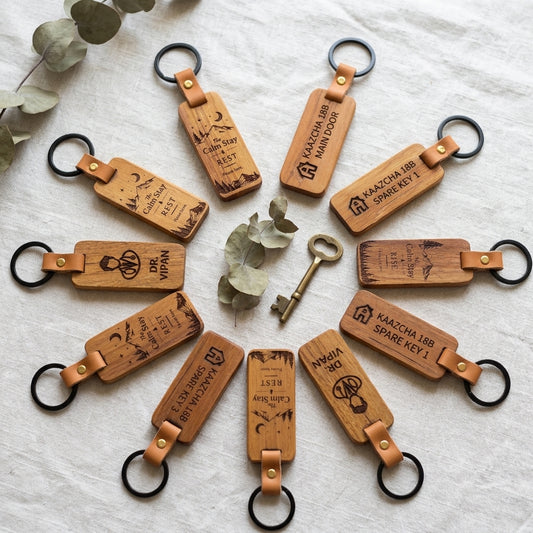 Personalized Keychain for Custom Gifts and Promotions