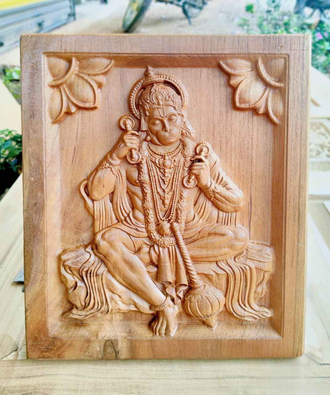 Custom 3D Wooden Wall Art – Relief Carving and Personalized Decor