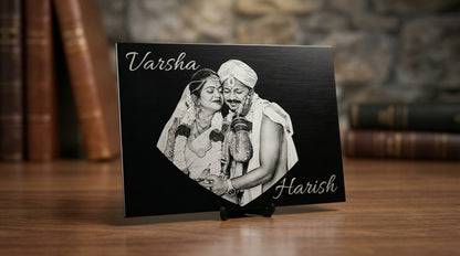 Personalized black metal portrait - Lipi