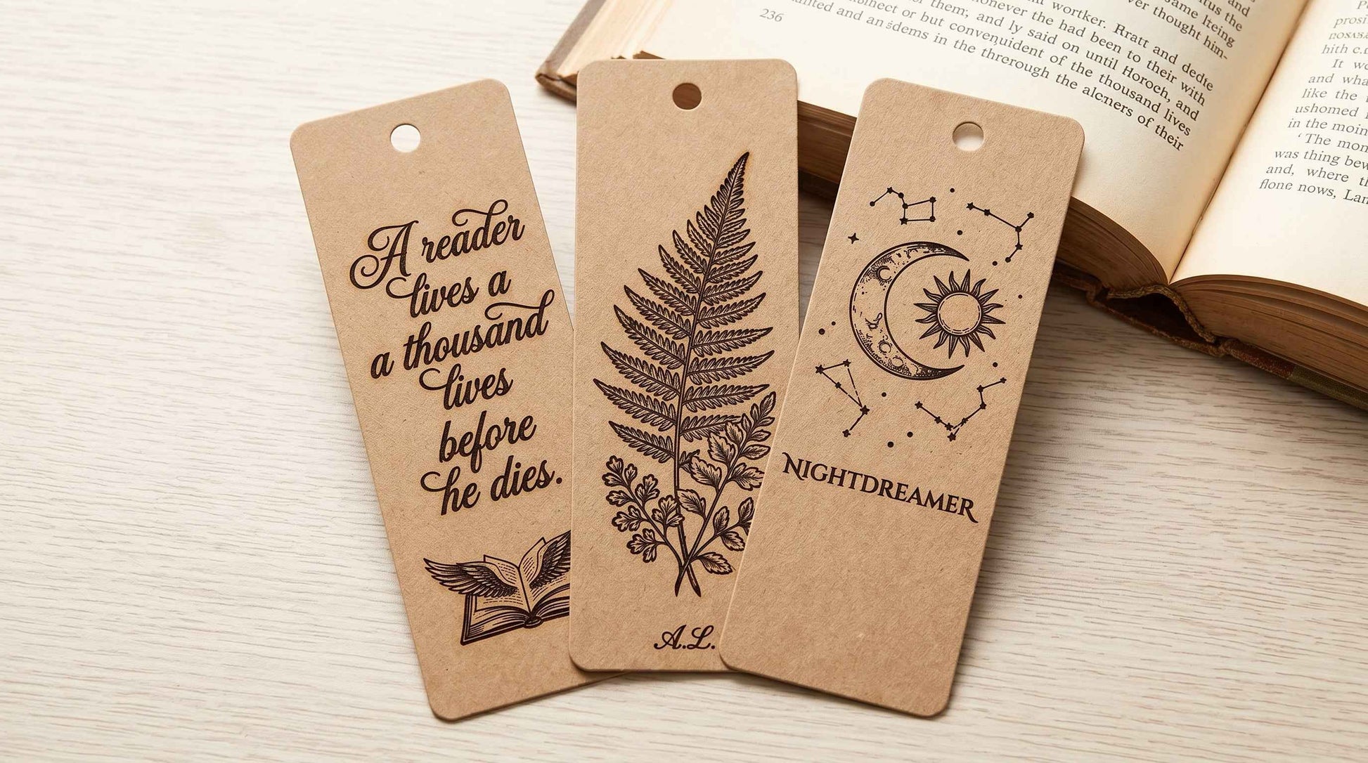 Custom Bookmarks - Personalized Designs for Every Reader